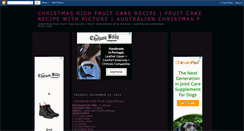 Desktop Screenshot of christmasfruitcakerecipe.blogspot.com