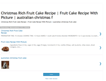 Tablet Screenshot of christmasfruitcakerecipe.blogspot.com