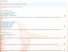 Tablet Screenshot of cyst-free.blogspot.com