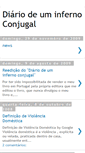 Mobile Screenshot of diariodeuminfernoconjugal.blogspot.com