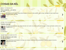 Tablet Screenshot of coisadakel.blogspot.com