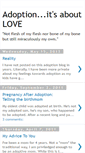 Mobile Screenshot of adoption-itsaboutlove.blogspot.com