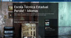 Desktop Screenshot of parobeidiomas.blogspot.com