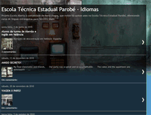 Tablet Screenshot of parobeidiomas.blogspot.com