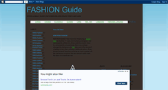 Desktop Screenshot of aboutmyfashion.blogspot.com