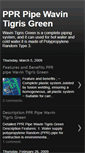 Mobile Screenshot of pprtigrisgreen.blogspot.com