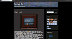 Desktop Screenshot of cynthiaburt.blogspot.com