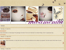 Tablet Screenshot of mio-amenita.blogspot.com