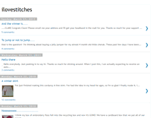 Tablet Screenshot of ilovestitches.blogspot.com