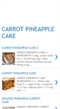 Mobile Screenshot of carrotpineapplecake.blogspot.com