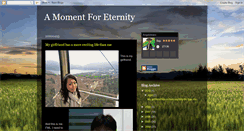 Desktop Screenshot of amomentforeternity.blogspot.com