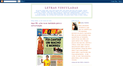 Desktop Screenshot of letrasvinculadas.blogspot.com