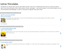 Tablet Screenshot of letrasvinculadas.blogspot.com