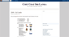 Desktop Screenshot of chitchat-srilanka.blogspot.com