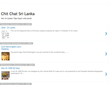 Tablet Screenshot of chitchat-srilanka.blogspot.com