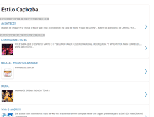 Tablet Screenshot of estilocapixaba.blogspot.com