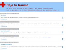 Tablet Screenshot of dejatutrauma.blogspot.com