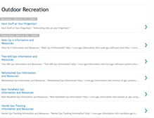 Tablet Screenshot of outdoor-recreation.blogspot.com