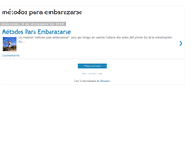 Tablet Screenshot of mtodos-para-embarazarse.blogspot.com