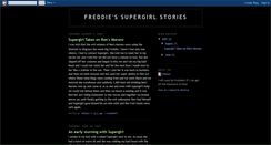 Desktop Screenshot of freddiessupergirlstories.blogspot.com