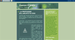 Desktop Screenshot of giuseppebriguglio.blogspot.com