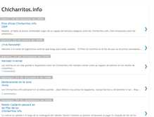 Tablet Screenshot of loschicharritosinfo.blogspot.com