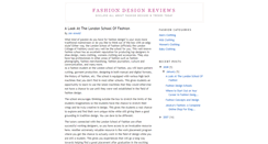 Desktop Screenshot of fashion-design-reviews.blogspot.com