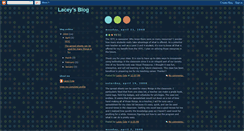 Desktop Screenshot of lacey3333.blogspot.com