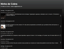 Tablet Screenshot of ninhodecobra.blogspot.com