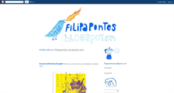 Desktop Screenshot of filipapontes.blogspot.com