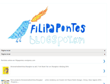 Tablet Screenshot of filipapontes.blogspot.com