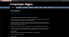 Desktop Screenshot of conspiracaomagica.blogspot.com