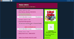 Desktop Screenshot of pakaicrocs.blogspot.com