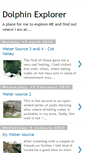 Mobile Screenshot of dolphinexplorer.blogspot.com