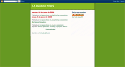 Desktop Screenshot of laiguananews.blogspot.com