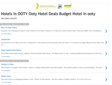 Tablet Screenshot of hotelinooty.blogspot.com