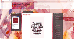 Desktop Screenshot of abundantempress.blogspot.com
