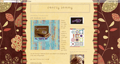 Desktop Screenshot of crafty-sammy.blogspot.com