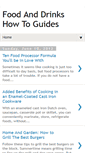 Mobile Screenshot of foodguidesandtips.blogspot.com
