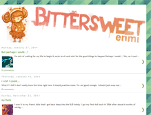 Tablet Screenshot of bittersweet-enmi.blogspot.com