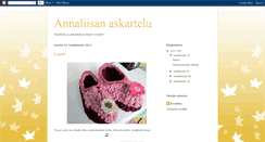 Desktop Screenshot of annaliisanaskartelu.blogspot.com