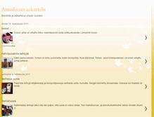 Tablet Screenshot of annaliisanaskartelu.blogspot.com