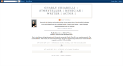 Desktop Screenshot of charlychiarelli.blogspot.com