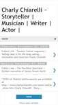 Mobile Screenshot of charlychiarelli.blogspot.com