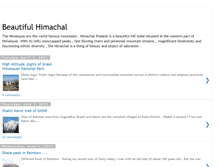 Tablet Screenshot of beautiful-himachal.blogspot.com