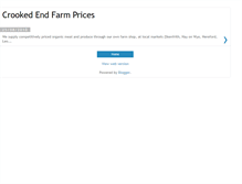 Tablet Screenshot of crookedendfarmprices.blogspot.com