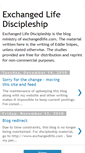 Mobile Screenshot of exchangedlifediscipleship.blogspot.com