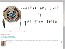 Tablet Screenshot of girlfromtulsa.blogspot.com