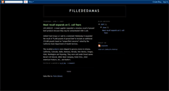 Desktop Screenshot of fillededamas.blogspot.com