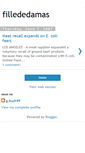 Mobile Screenshot of fillededamas.blogspot.com